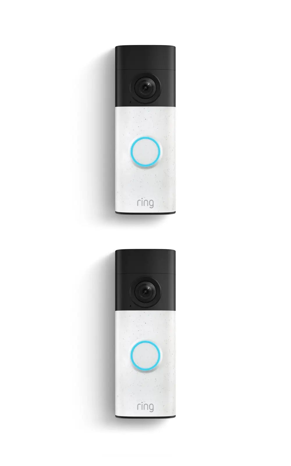 Motriva Store Motriva Store Ring Battery Doorbell (newest model) — Retinal 2K with wide-angle video, up to 6x Enhanced Zoom, Two-Way Talk, and Built-In Battery, Speckled Gray