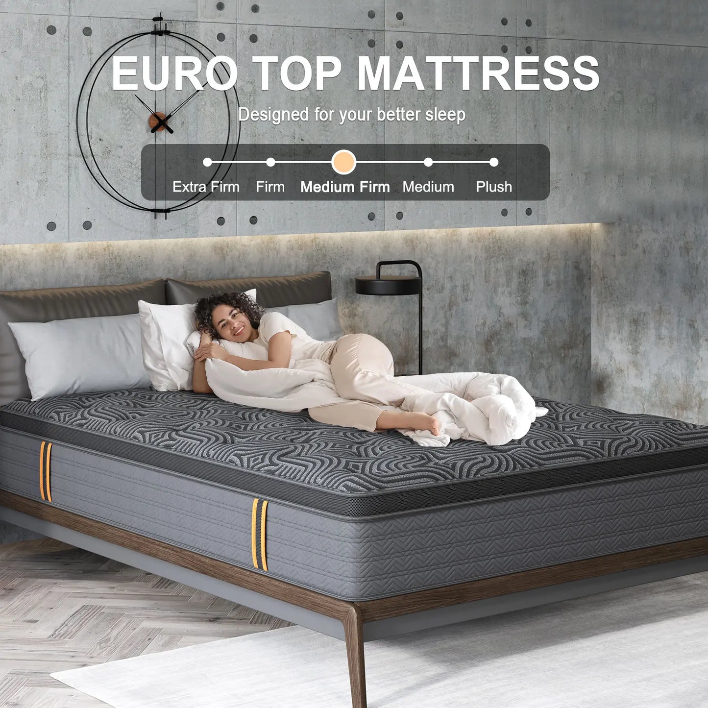 Sweetlove Memory Foam Hybrid Mattress With Lumbar Support