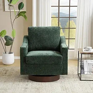 DAFIFY Mid Century Swivel Accent Chair 360 Degree Upholstered Armchair