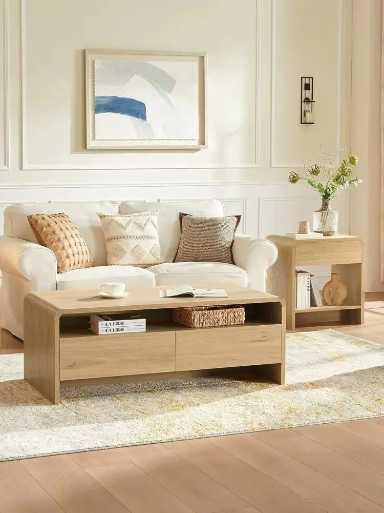 Living Room Table Set With Coffee Table And End Tables