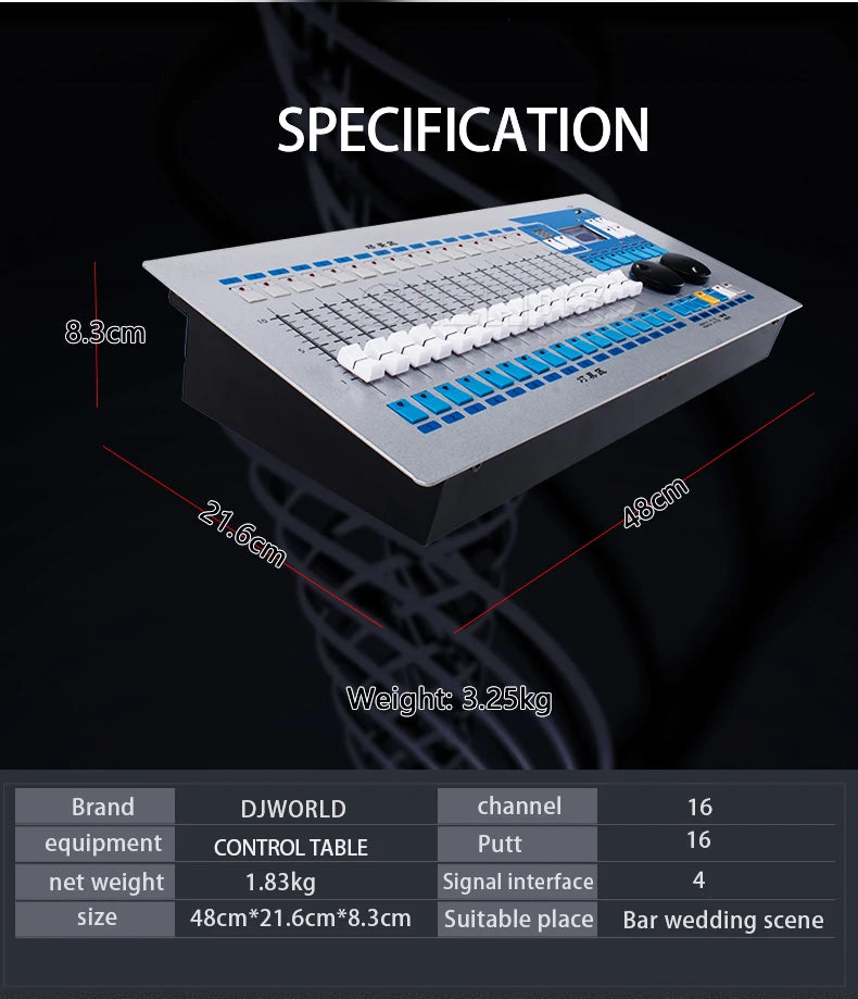 SHEHDS 1024 Controller And 192 Console For Par Lighting