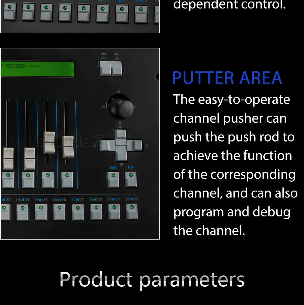 SHEHDS 1024 Controller And 192 Console For Par Lighting