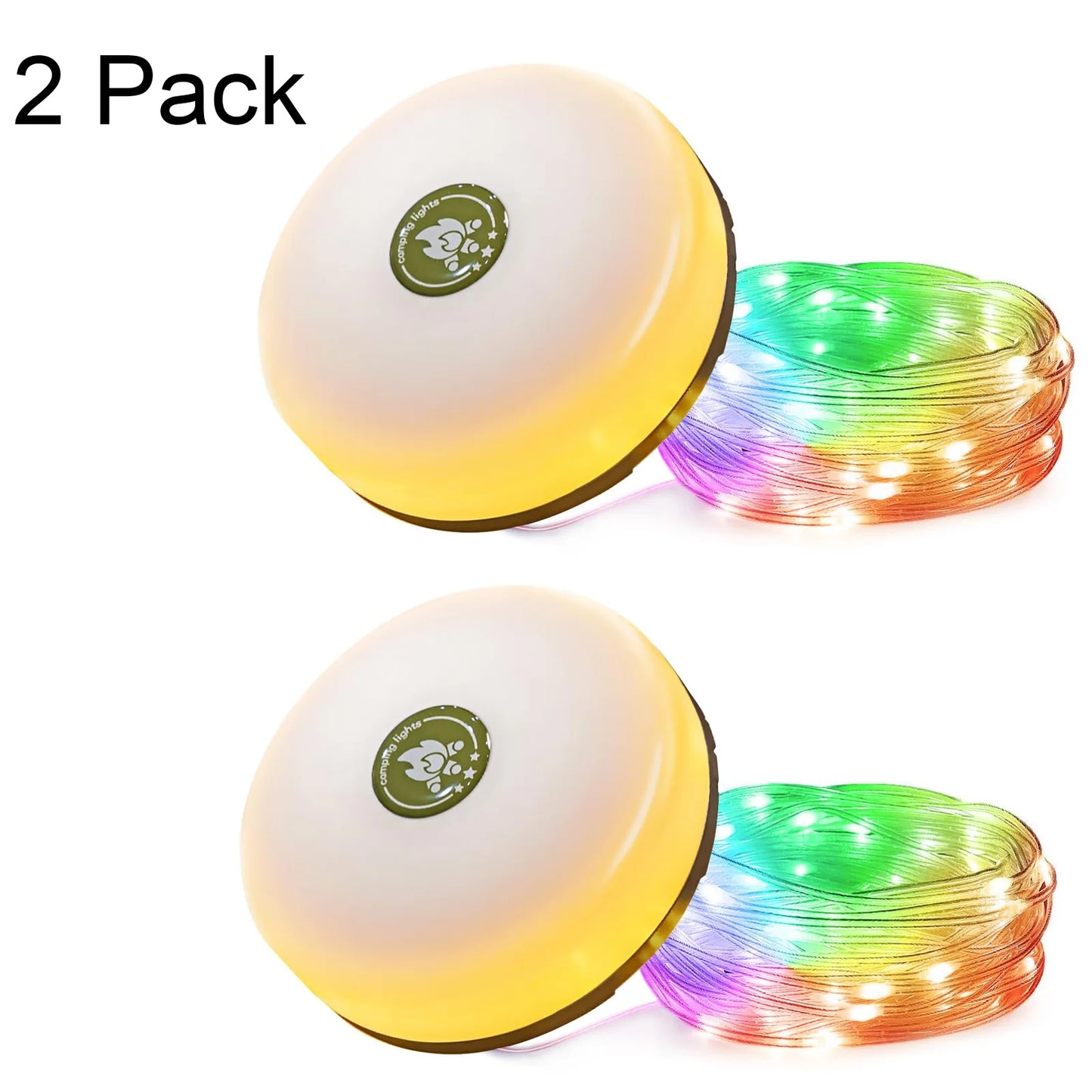 Christmas LED String Light With Rechargeable Lantern