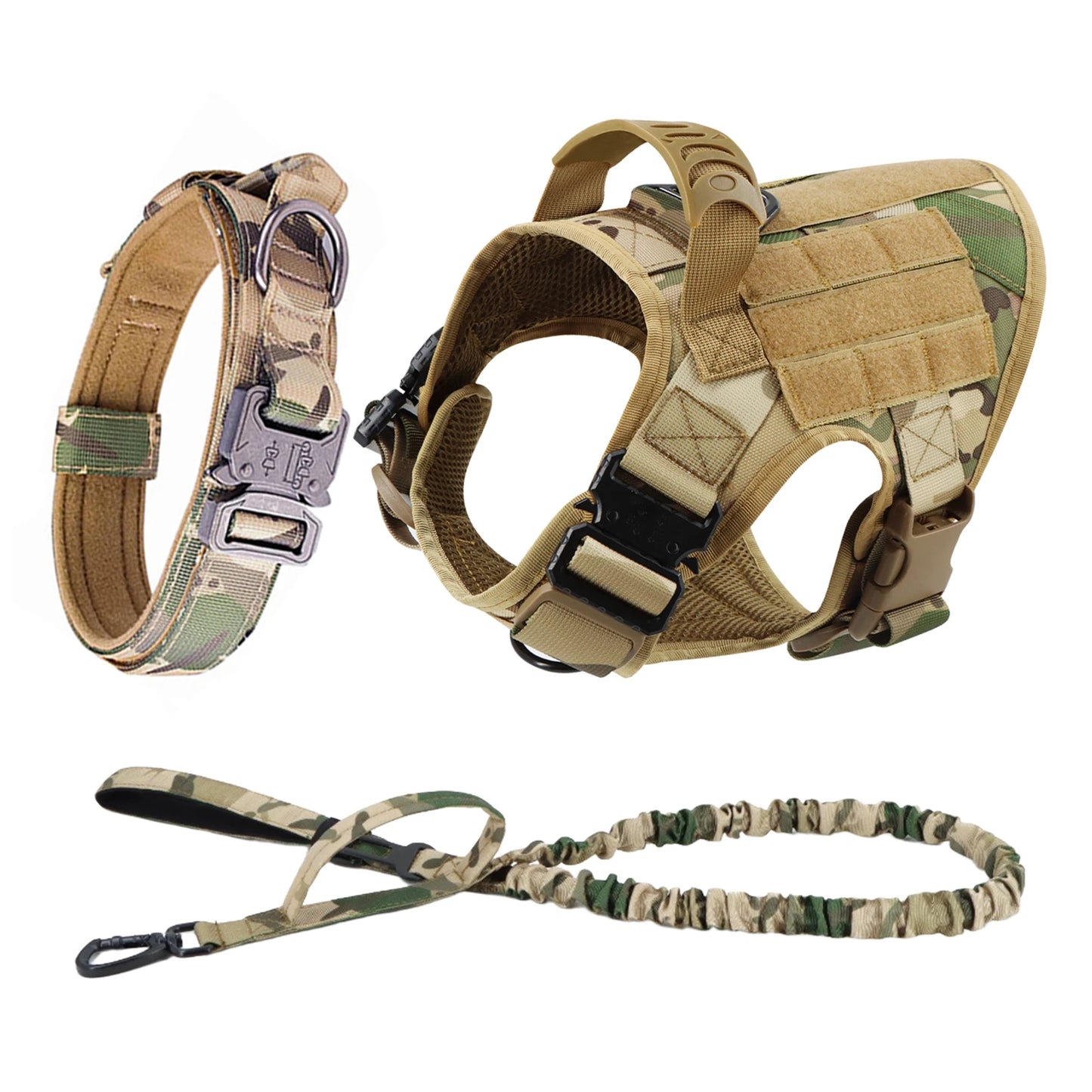 PETRAVELCN Large Dog Harness and Leash Set for Training and Walking