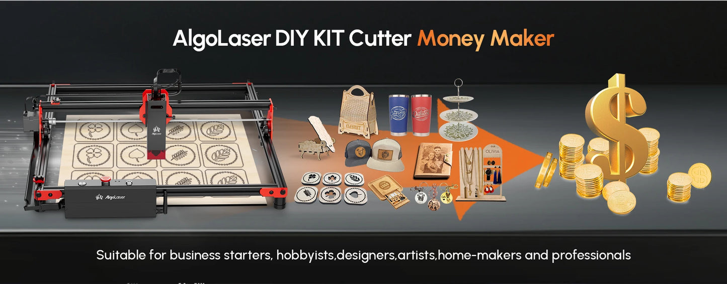 AlgoLaser DIY Laser Marking Kit For Wood Metal And Plastic