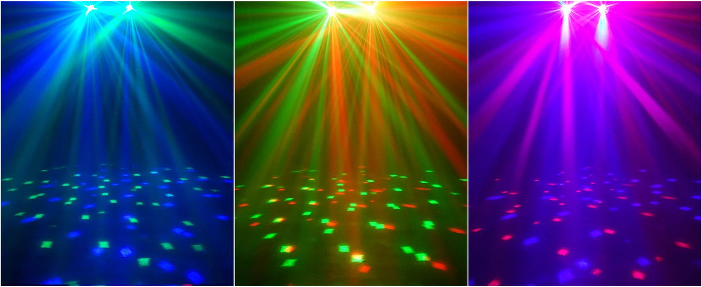 U'King Mini 5in1 Strobe Effect Light Remote Control Stage Light