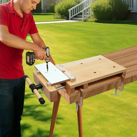 CNCEST Portable Woodworking Workbench with Two G Type Clips