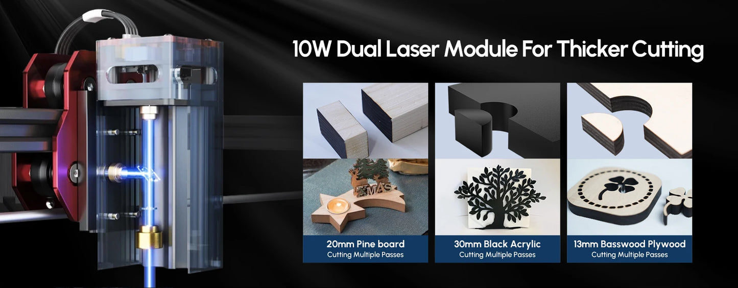AlgoLaser DIY Laser Marking Kit For Wood Metal And Plastic