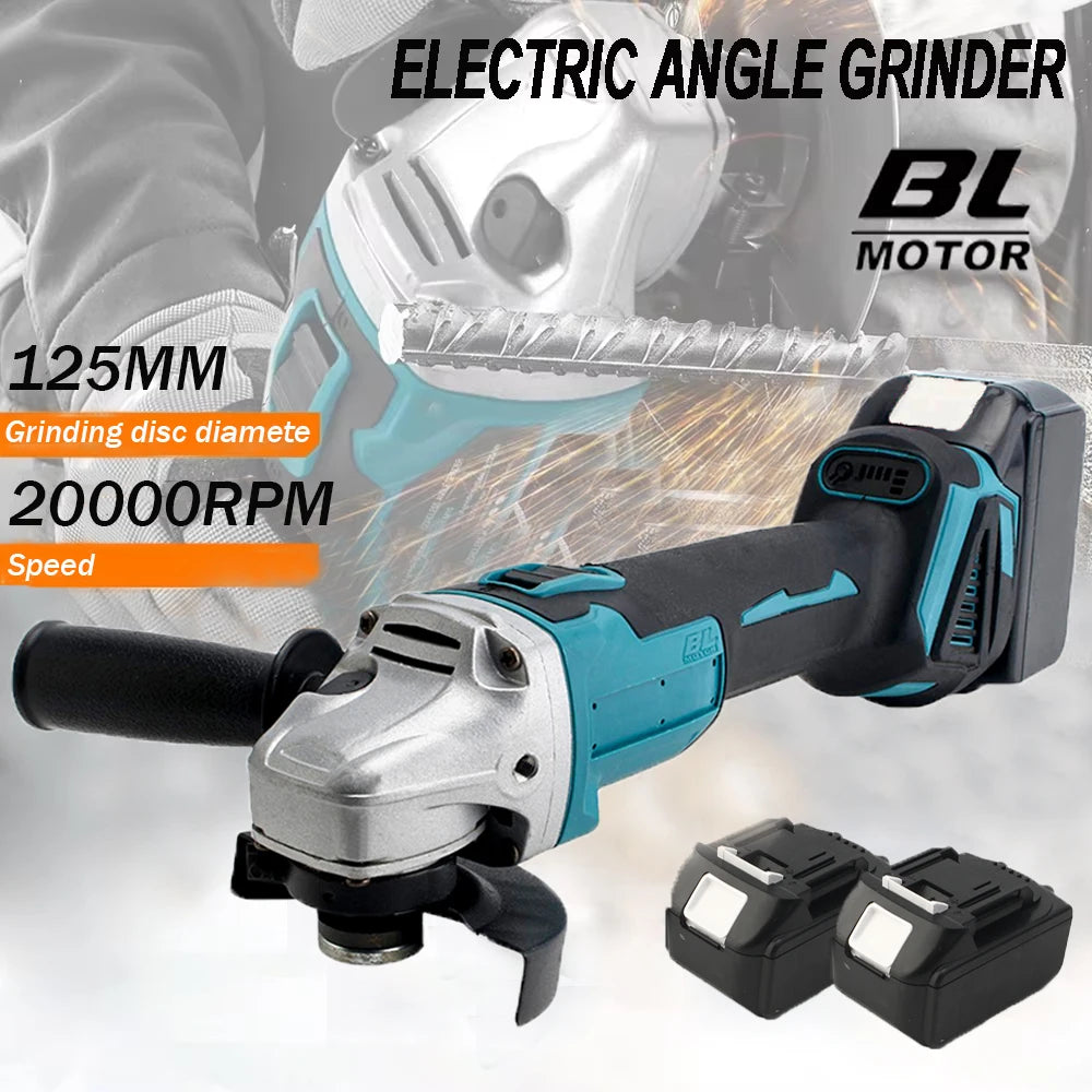 Magnitt Brushless Angle Grinder, Variable Speed, M14 Battery Included