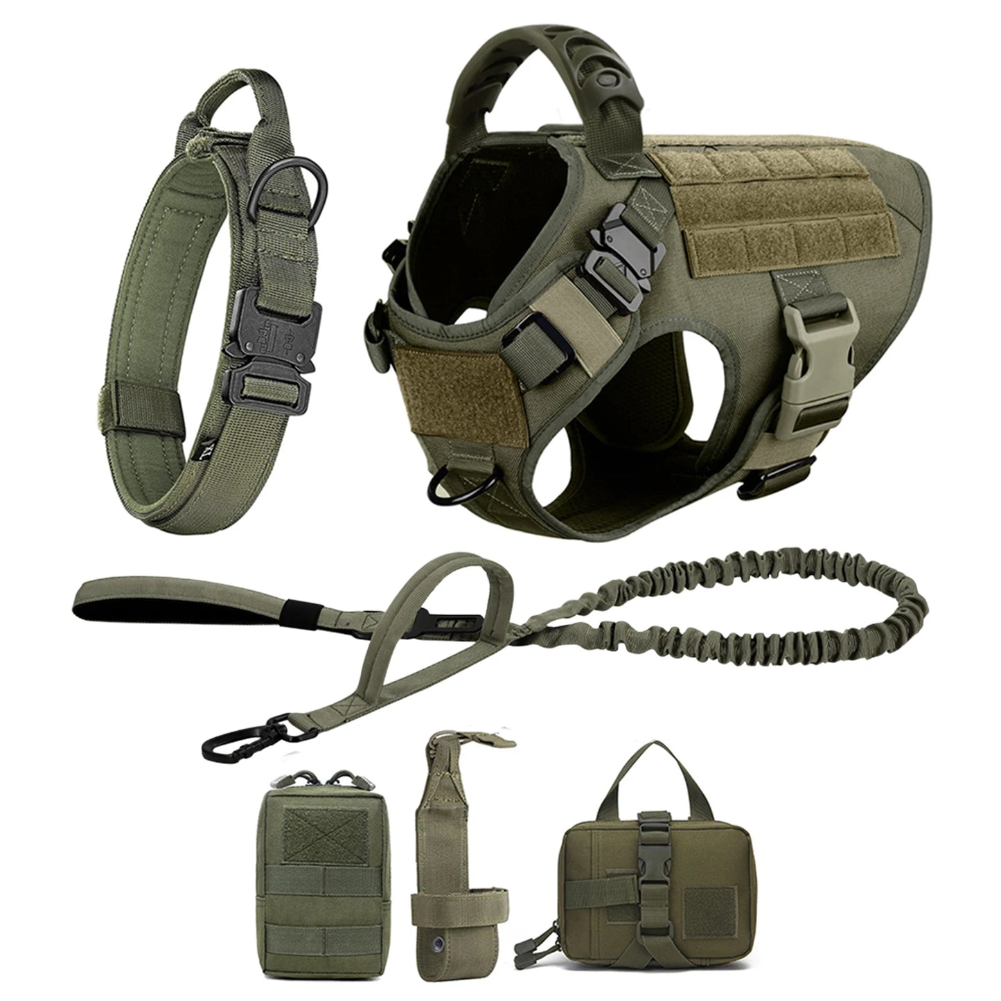 PETRAVELCN Large Dog Harness and Leash Set for Training and Walking