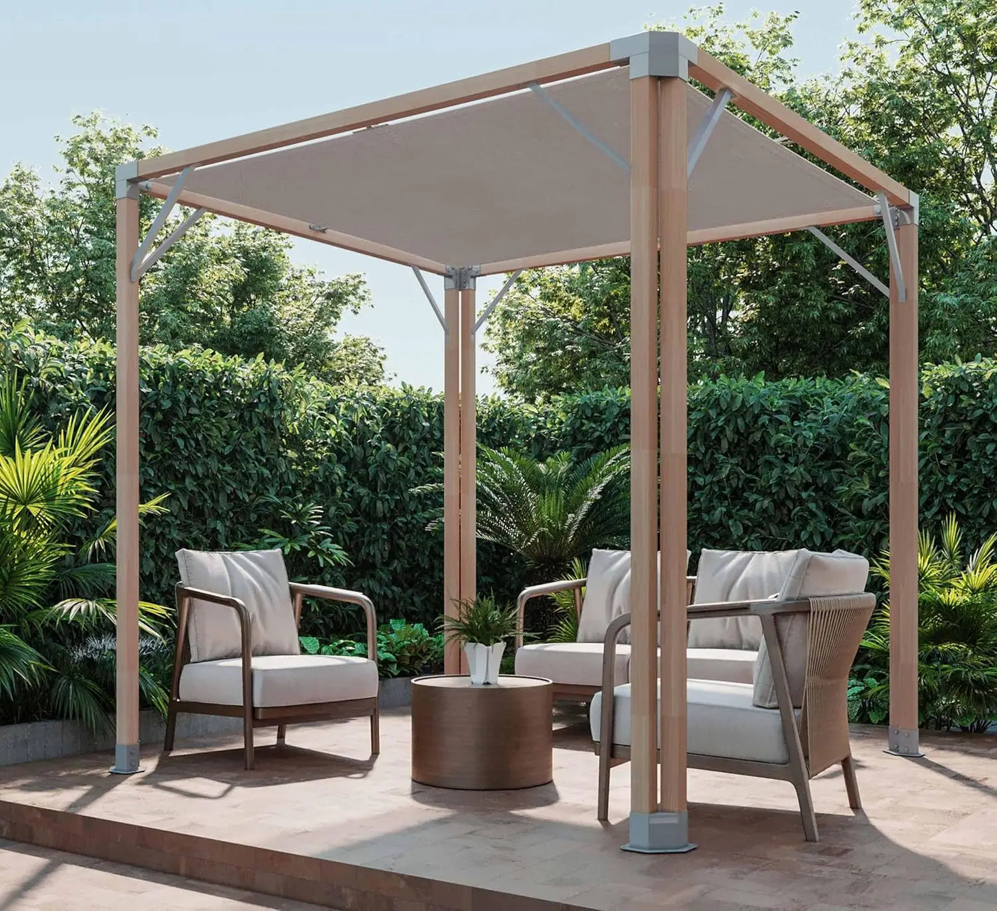 Cedar Pergola for Outdoor Living