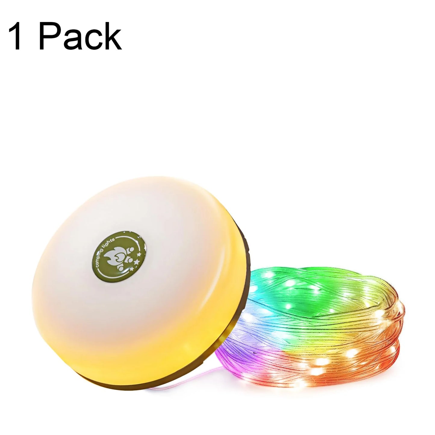 Christmas LED String Light With Rechargeable Lantern