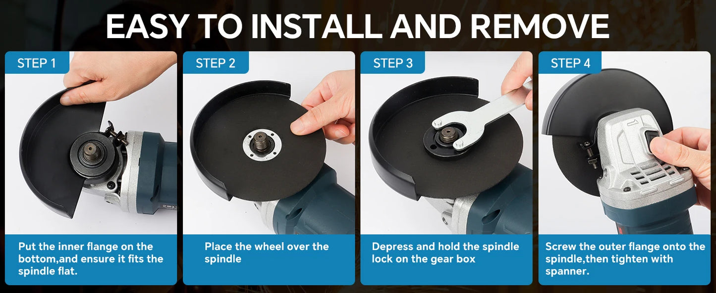 Magnitt Brushless Angle Grinder, Variable Speed, M14 Battery Included