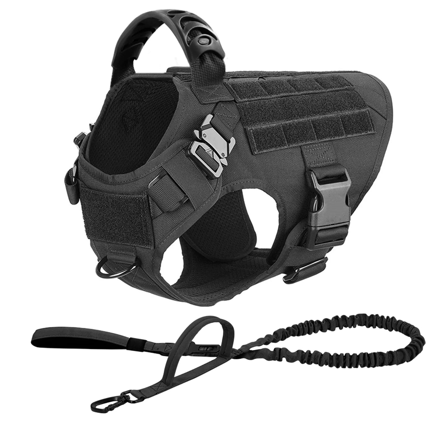 PETRAVELCN Large Dog Harness and Leash Set for Training and Walking