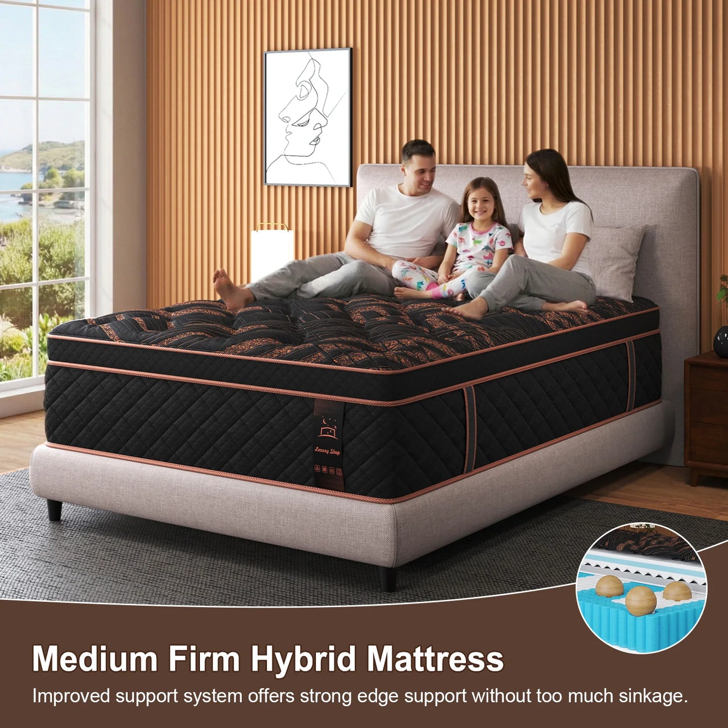 Sweetlove Hybrid Memory Foam Mattress