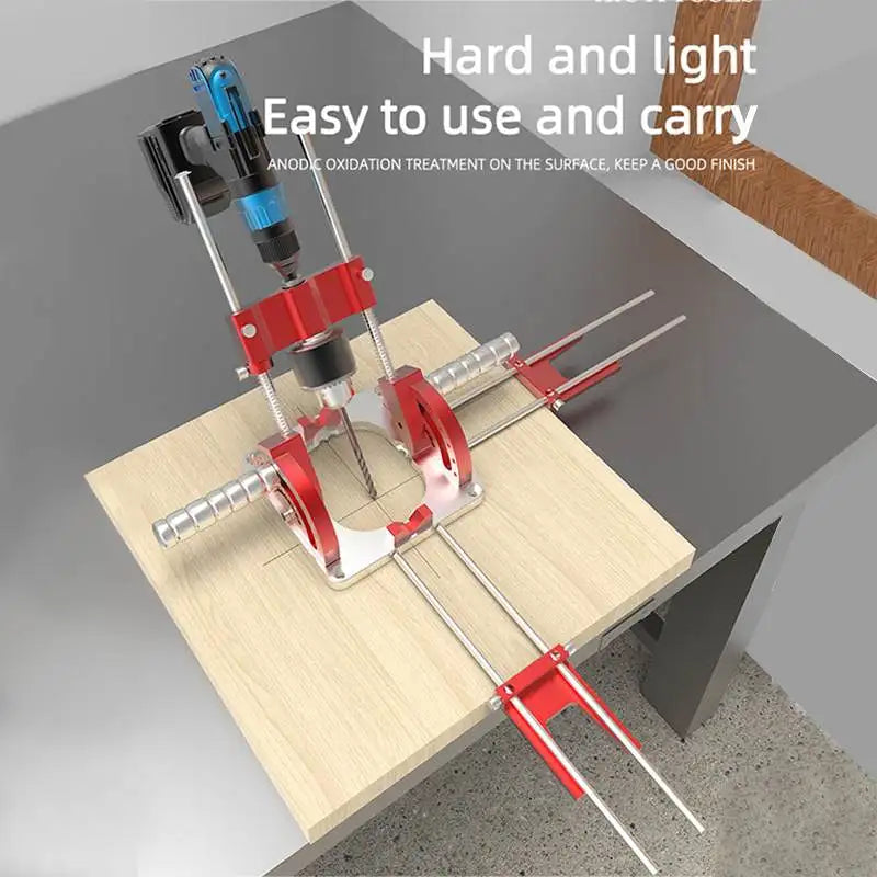 NONEDIY Woodworking Multi Angle Drill Guide With Aluminum Alloy