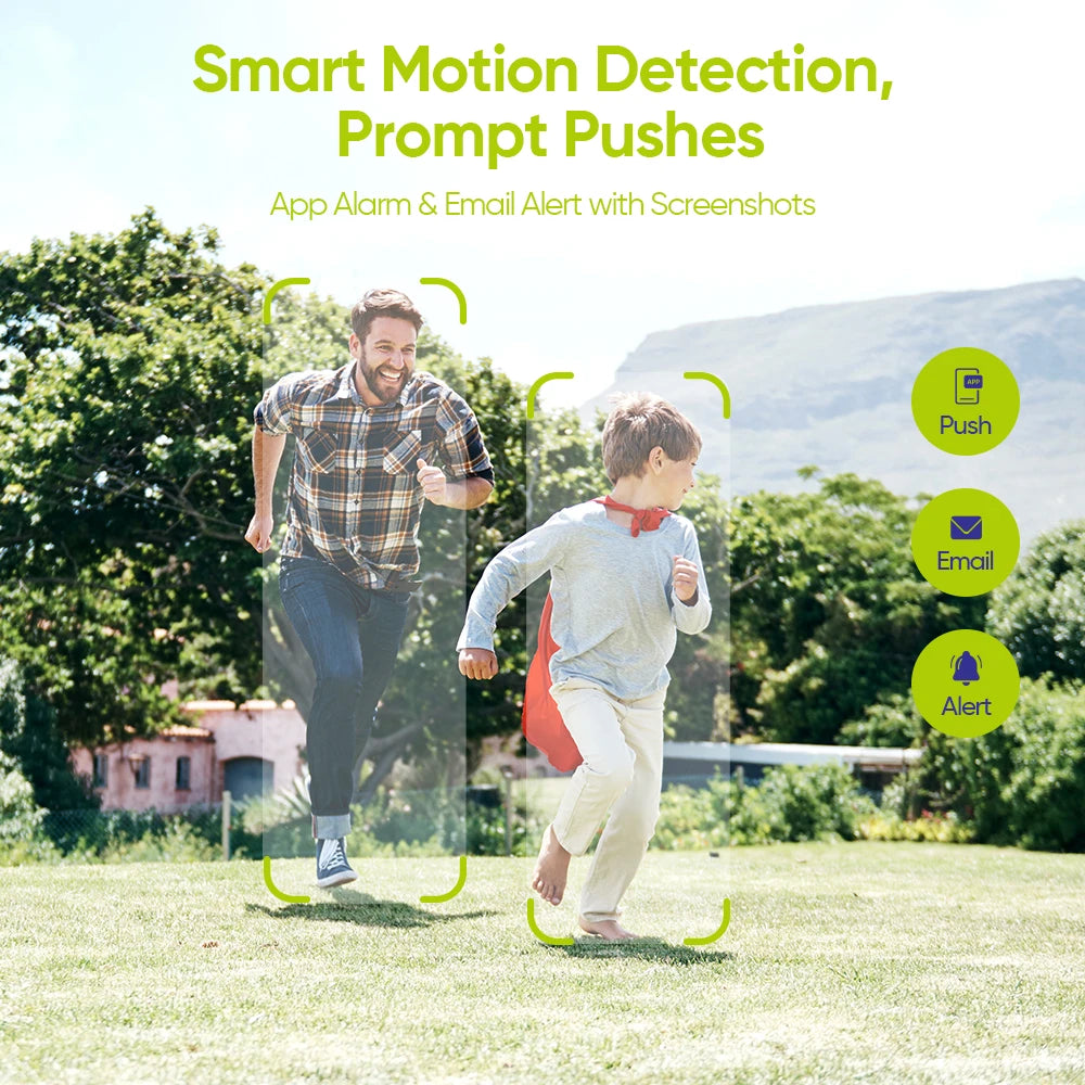 SANNCE 8CH NVR 3MP Security Camera System 4pcs PoE IP Cameras 24/7 Recording 1/2/4TB HDD Smart Detection H.265 Video Recorder