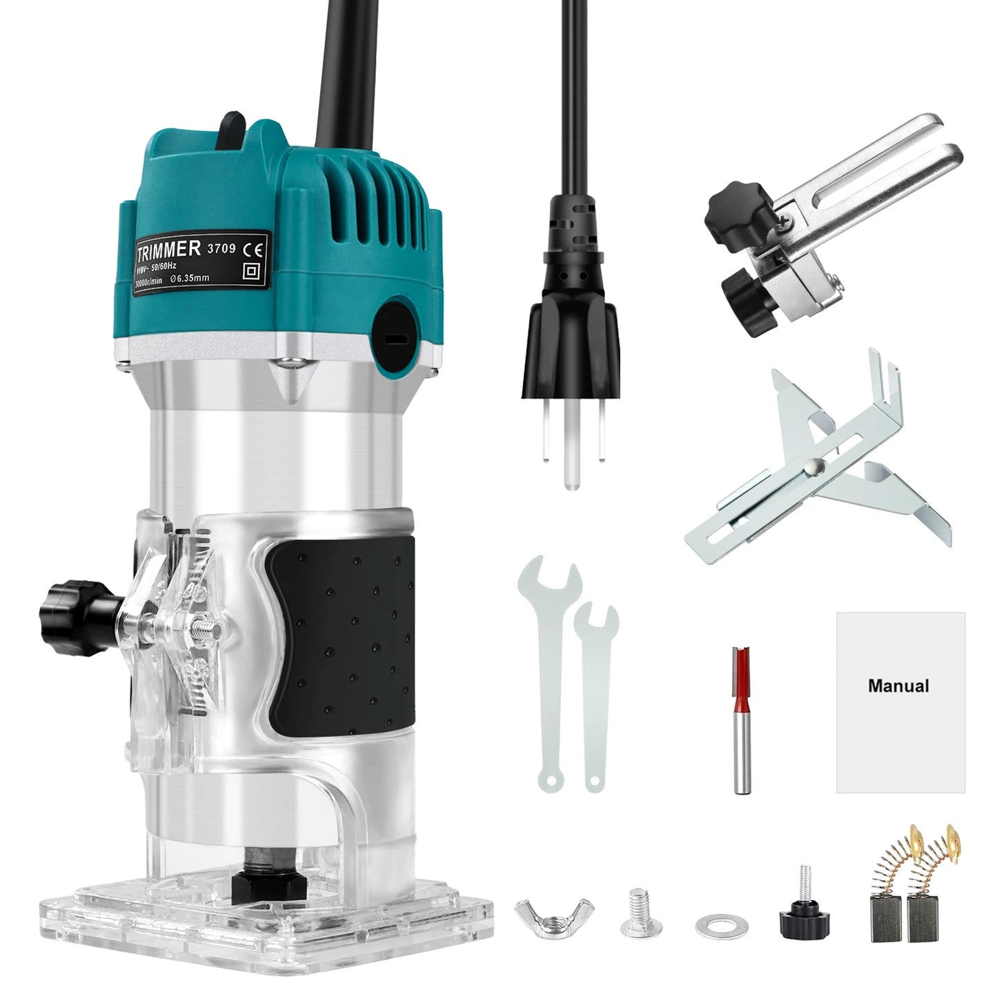 Electric Trimmer Wood Router For Woodworking Milling Engraving Slotting