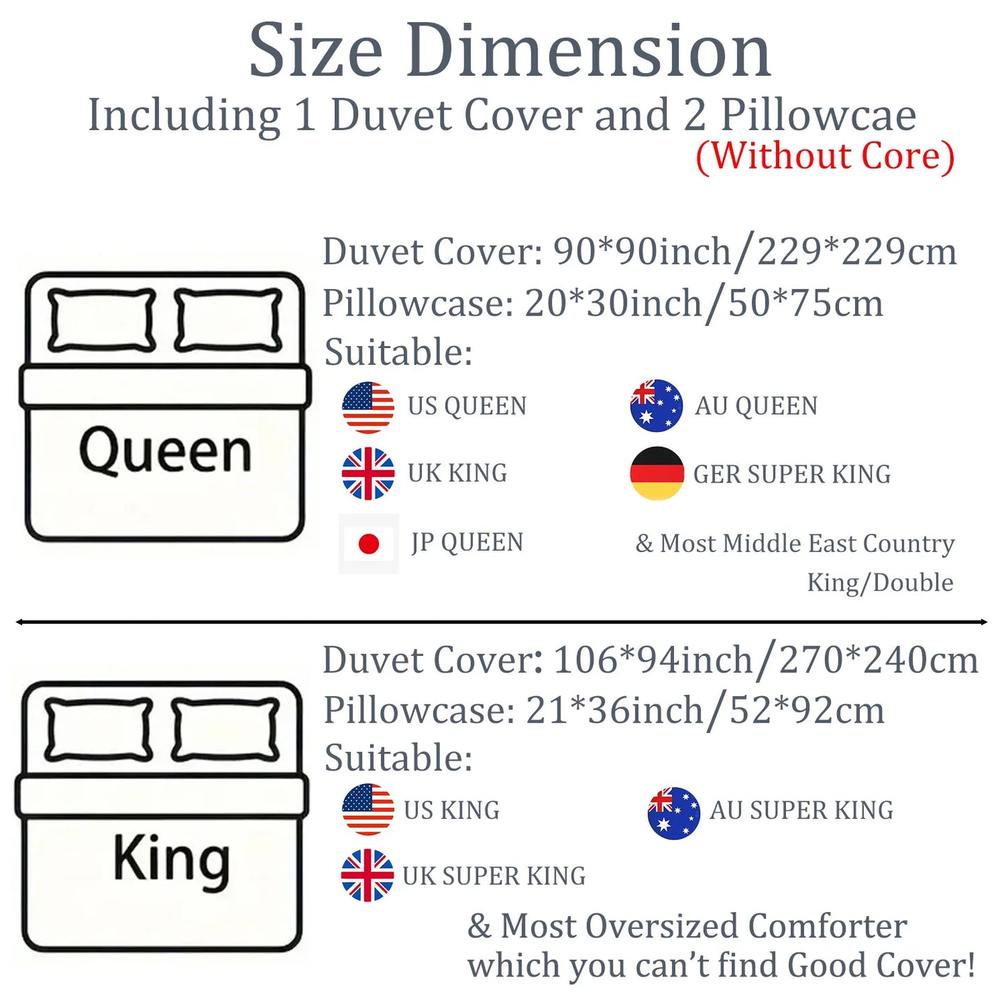 LISSTHERCN 3Piece 600TC Egyptian Cotton Duvet Cover Set Paisley Royal