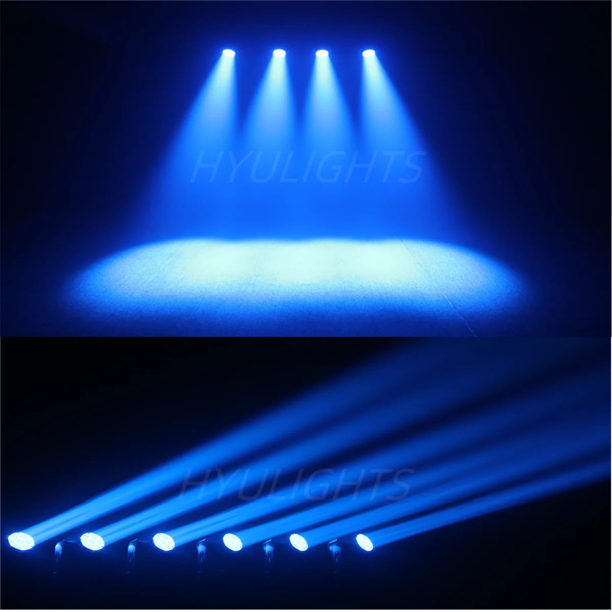 HYULIGHTS Bee Eye RGBW LED Moving Head DMX512 Pro Lights