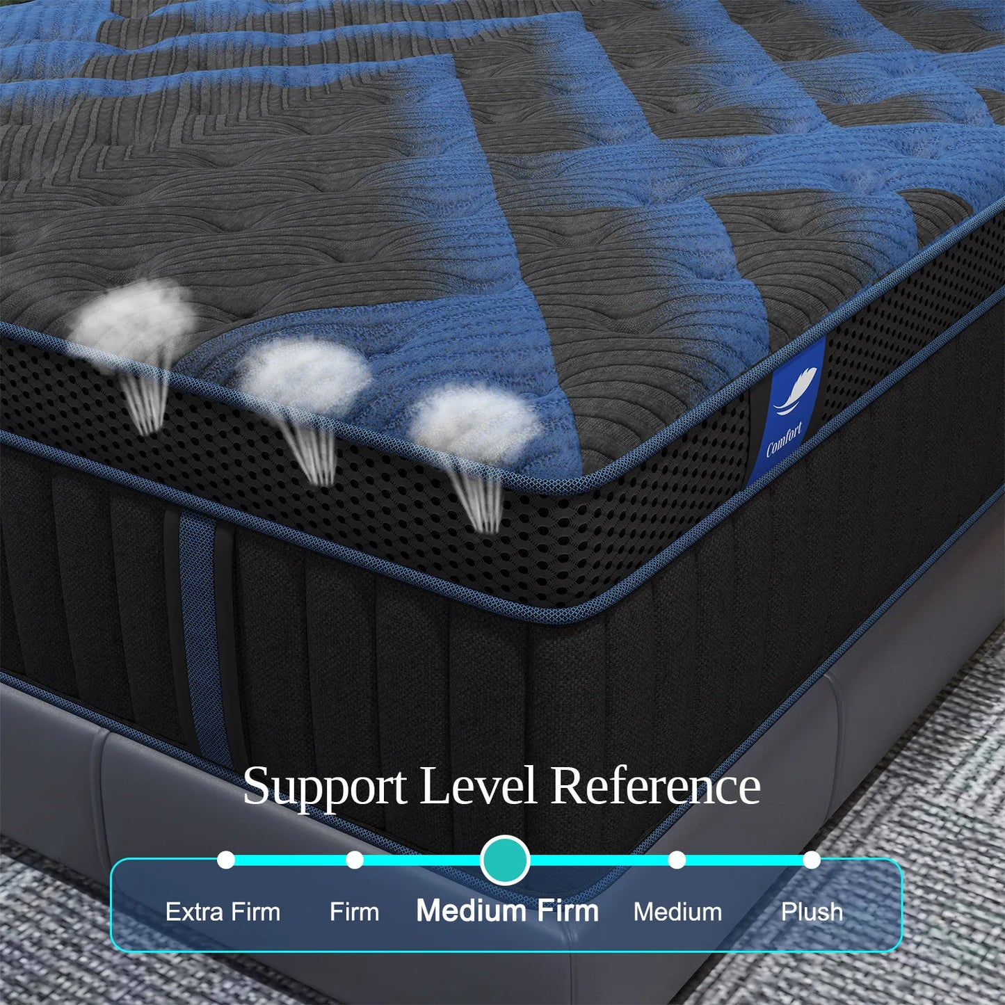 Sweetlove Hybrid Memory Foam Mattress In A Box