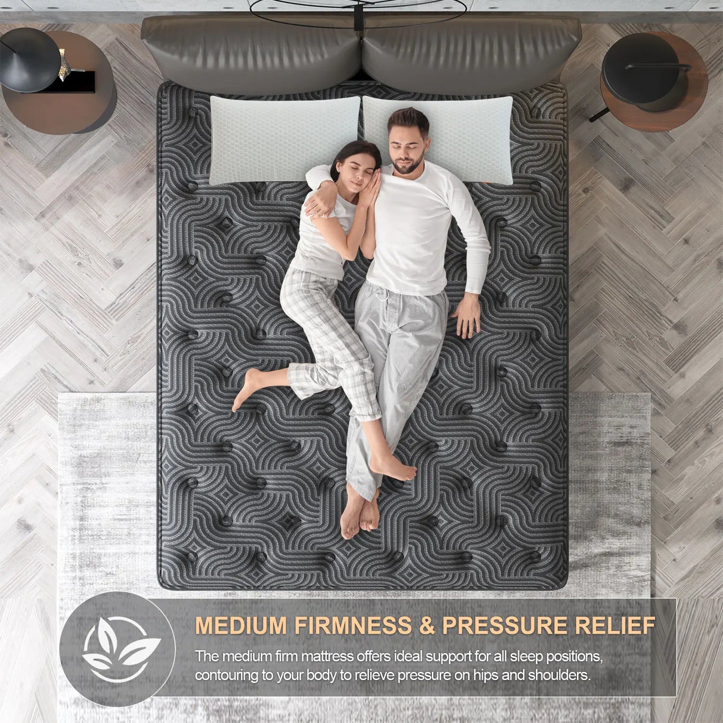 Sweetlove Memory Foam Hybrid Mattress With Lumbar Support