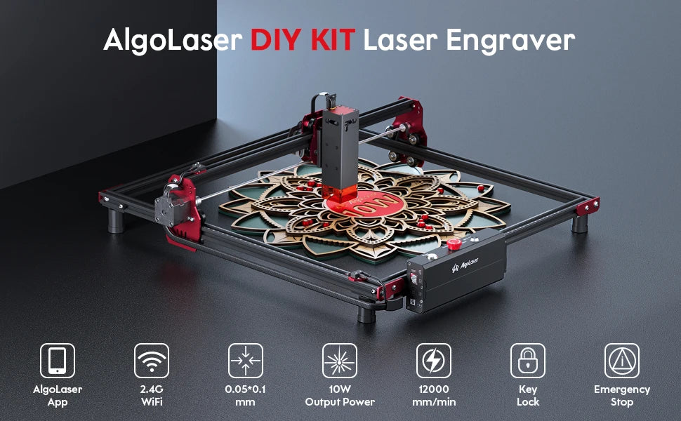 AlgoLaser DIY Laser Marking Kit For Wood Metal And Plastic