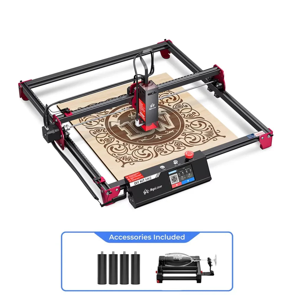 AlgoLaserCNC DIY Kit MK2 10000mW Laser Engraver Class 1 with WiFi