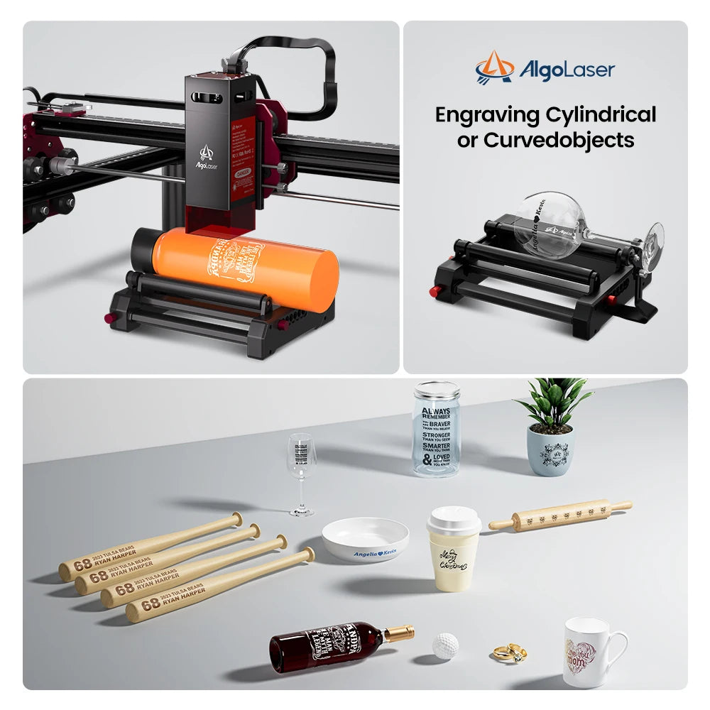 AlgoLaserCNC DIY Kit MK2 10000mW Laser Engraver Class 1 with WiFi