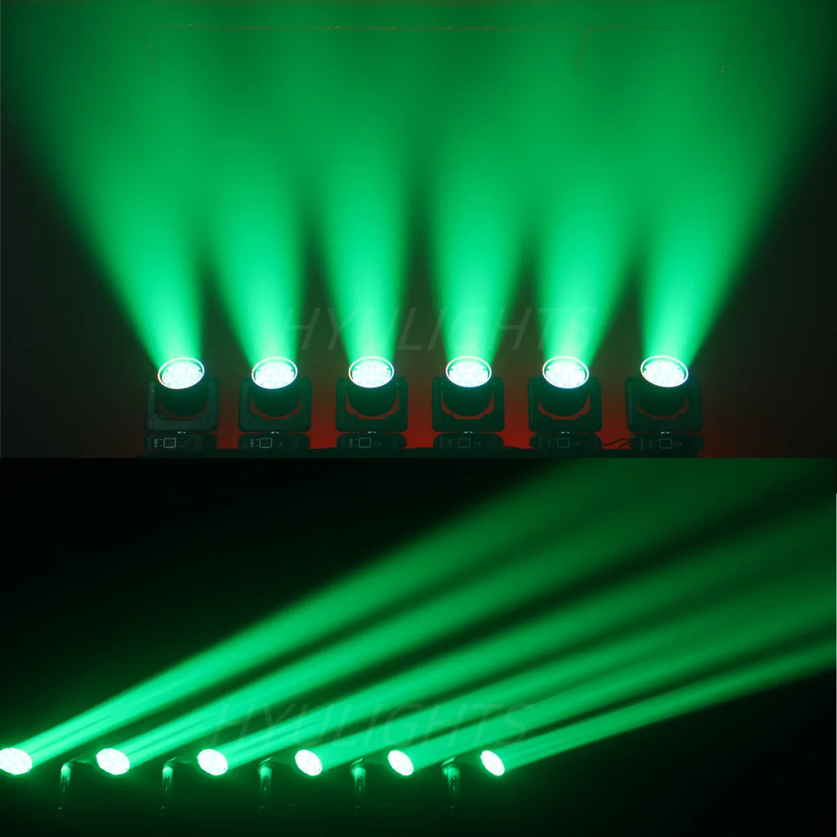 HYULIGHTS Bee Eye RGBW LED Moving Head DMX512 Pro Lights