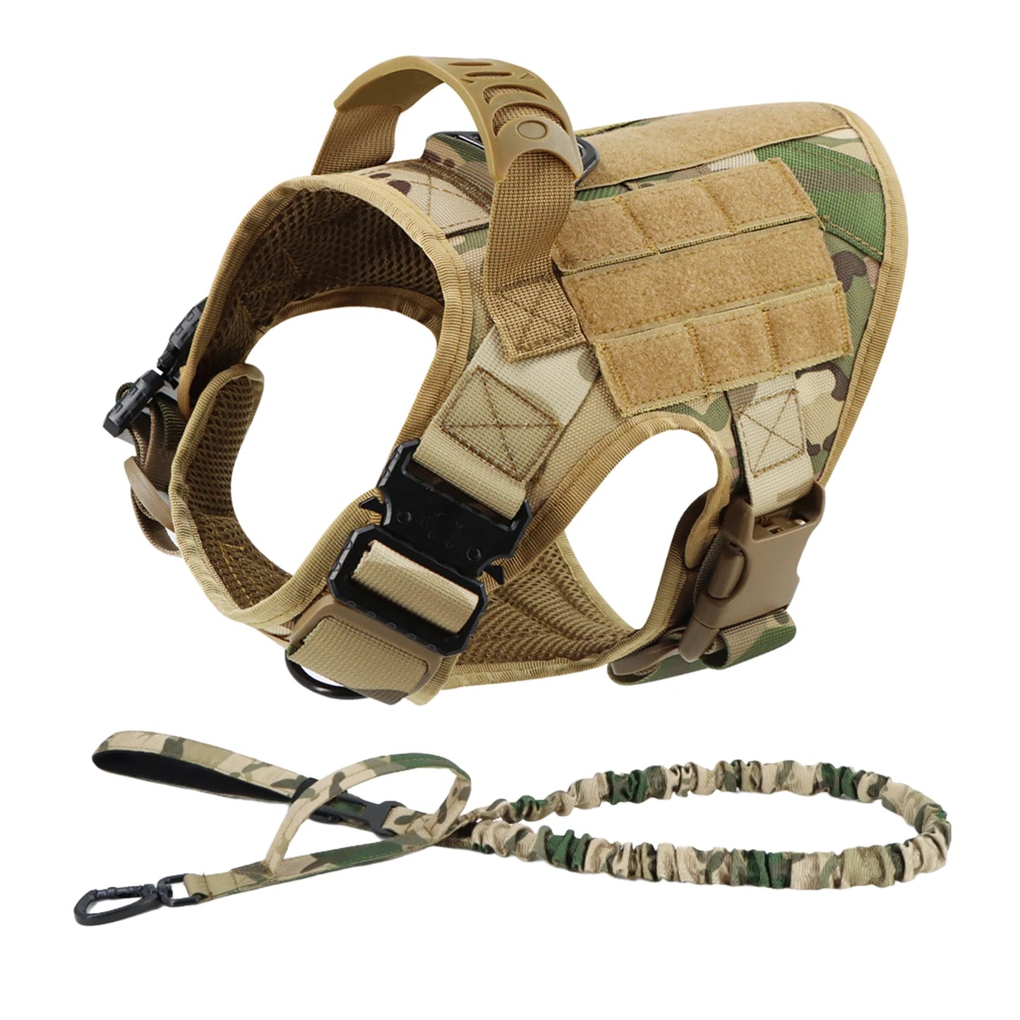 PETRAVELCN Large Dog Harness and Leash Set for Training and Walking