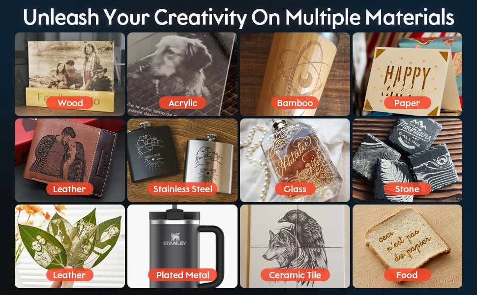 AlgoLaser DIY Laser Marking Kit For Wood Metal And Plastic