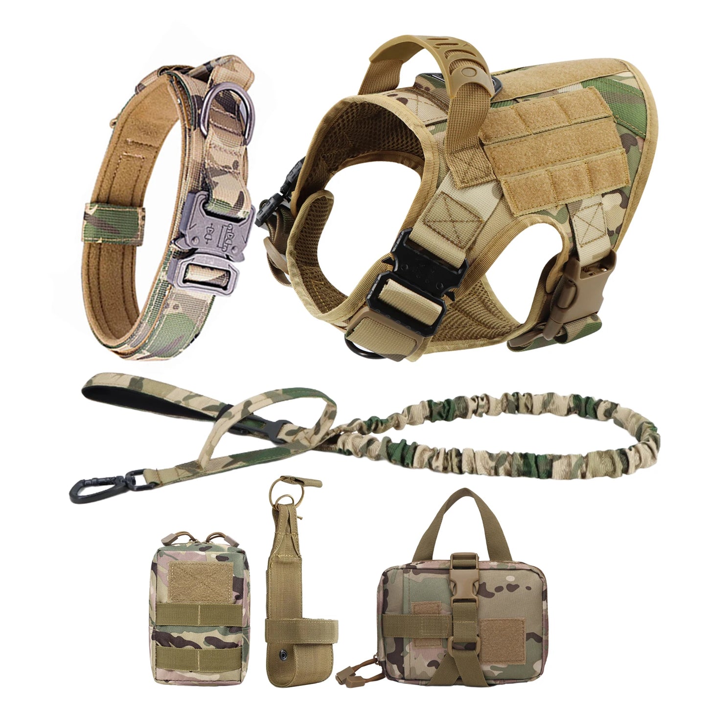 PETRAVELCN Large Dog Harness and Leash Set for Training and Walking