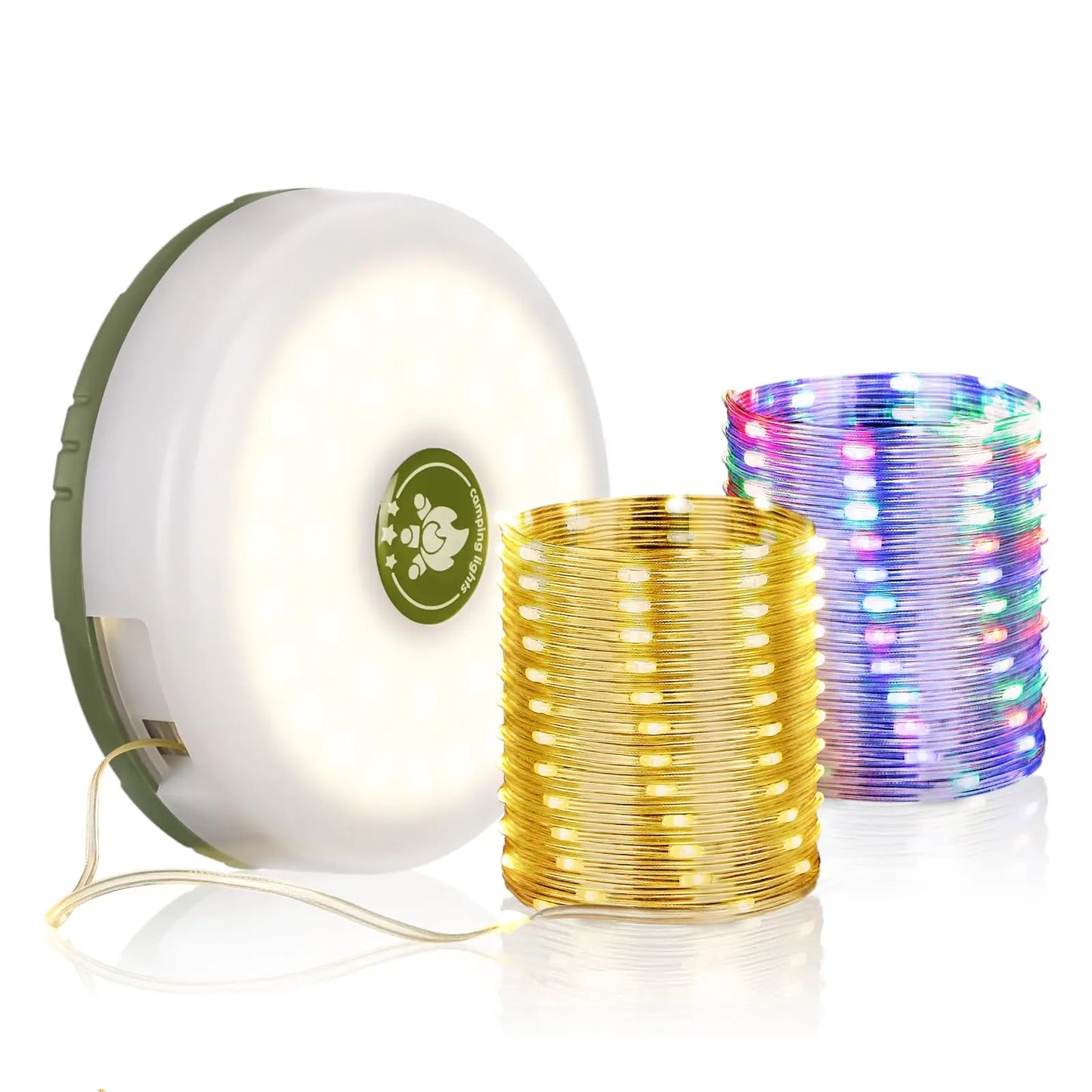 Christmas LED String Light With Rechargeable Lantern