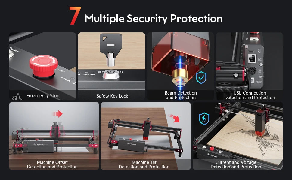AlgoLaser DIY Laser Marking Kit For Wood Metal And Plastic