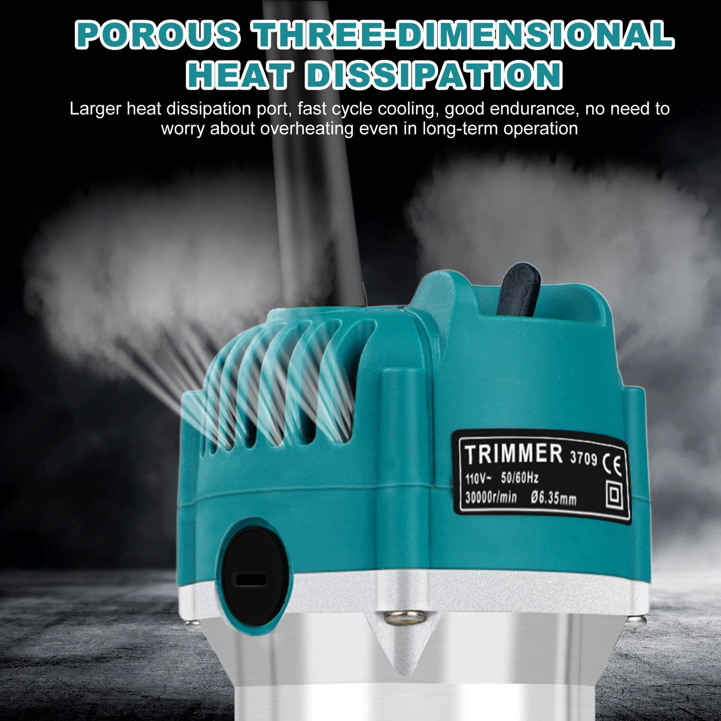 Electric Trimmer Wood Router For Woodworking Milling Engraving Slotting