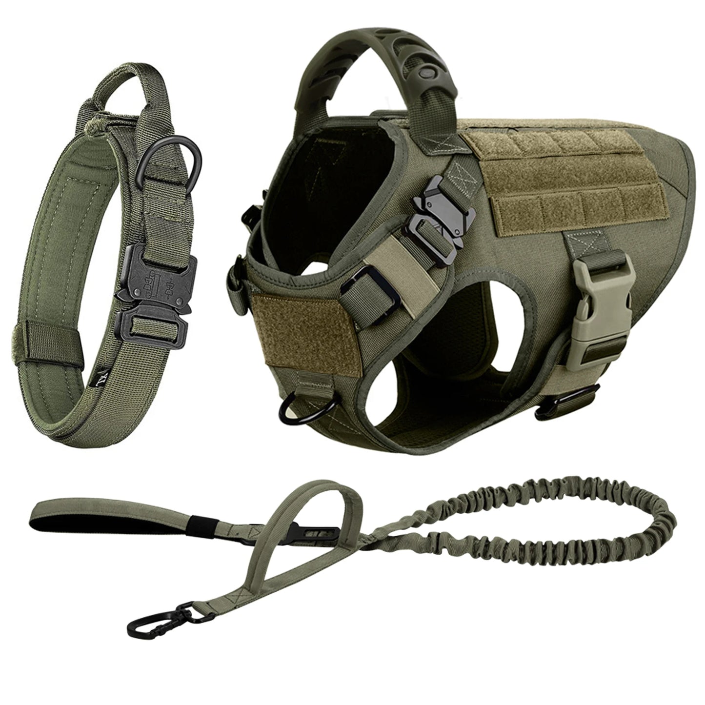 PETRAVELCN Large Dog Harness and Leash Set for Training and Walking