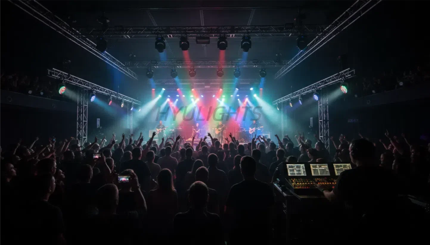 HYULIGHTS Bee Eye RGBW LED Moving Head DMX512 Pro Lights