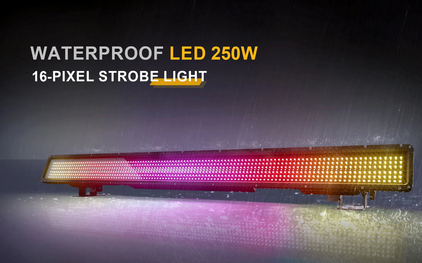 SHEHDS Waterproof IP65 250W 16-Pixel Strobe Light For DJ Shows
