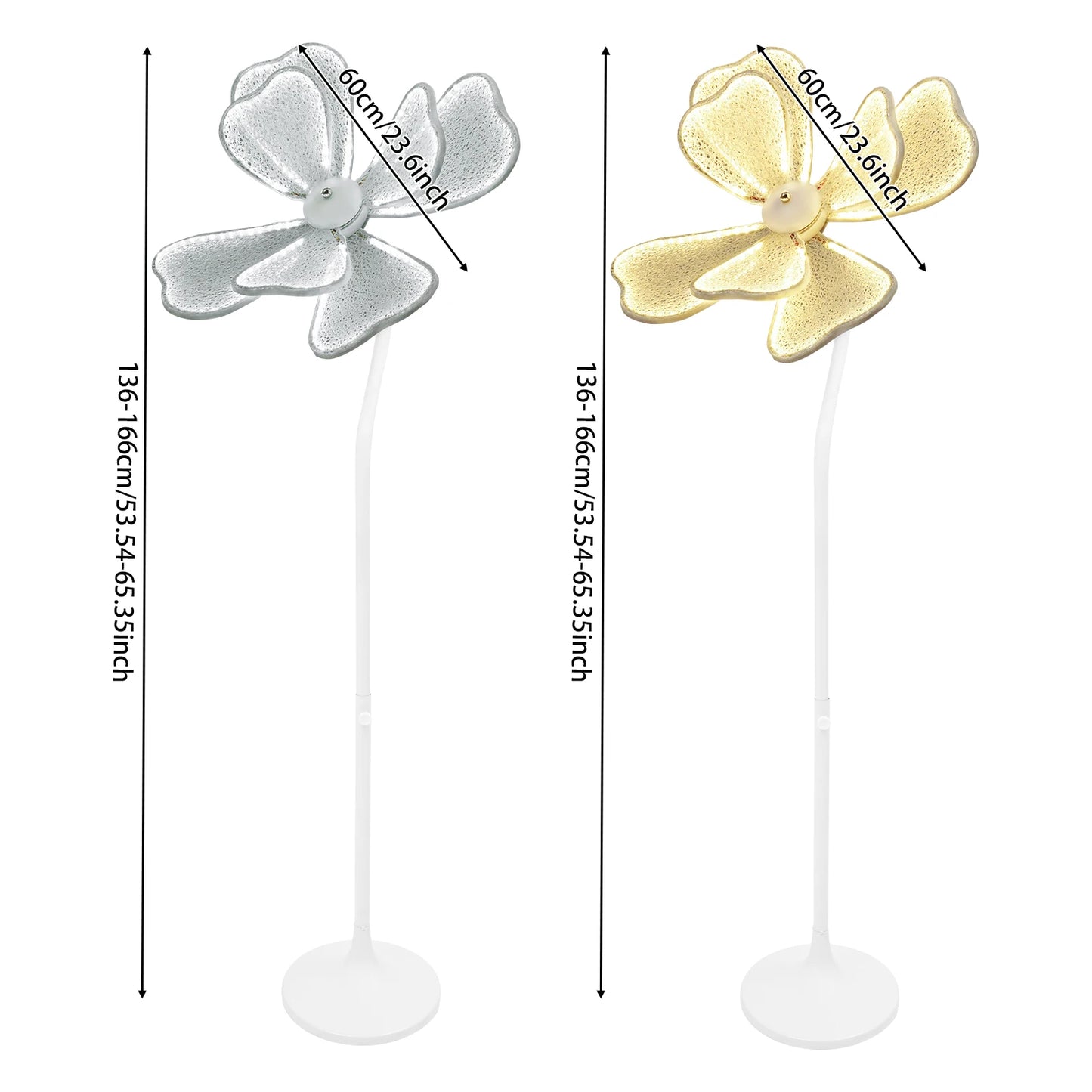 3ps 50w Wedding Flower Floor Lamp LED Wedding Road Guide Light Romantic Wedding Decoration Props for Wedding Christmas Wedding L