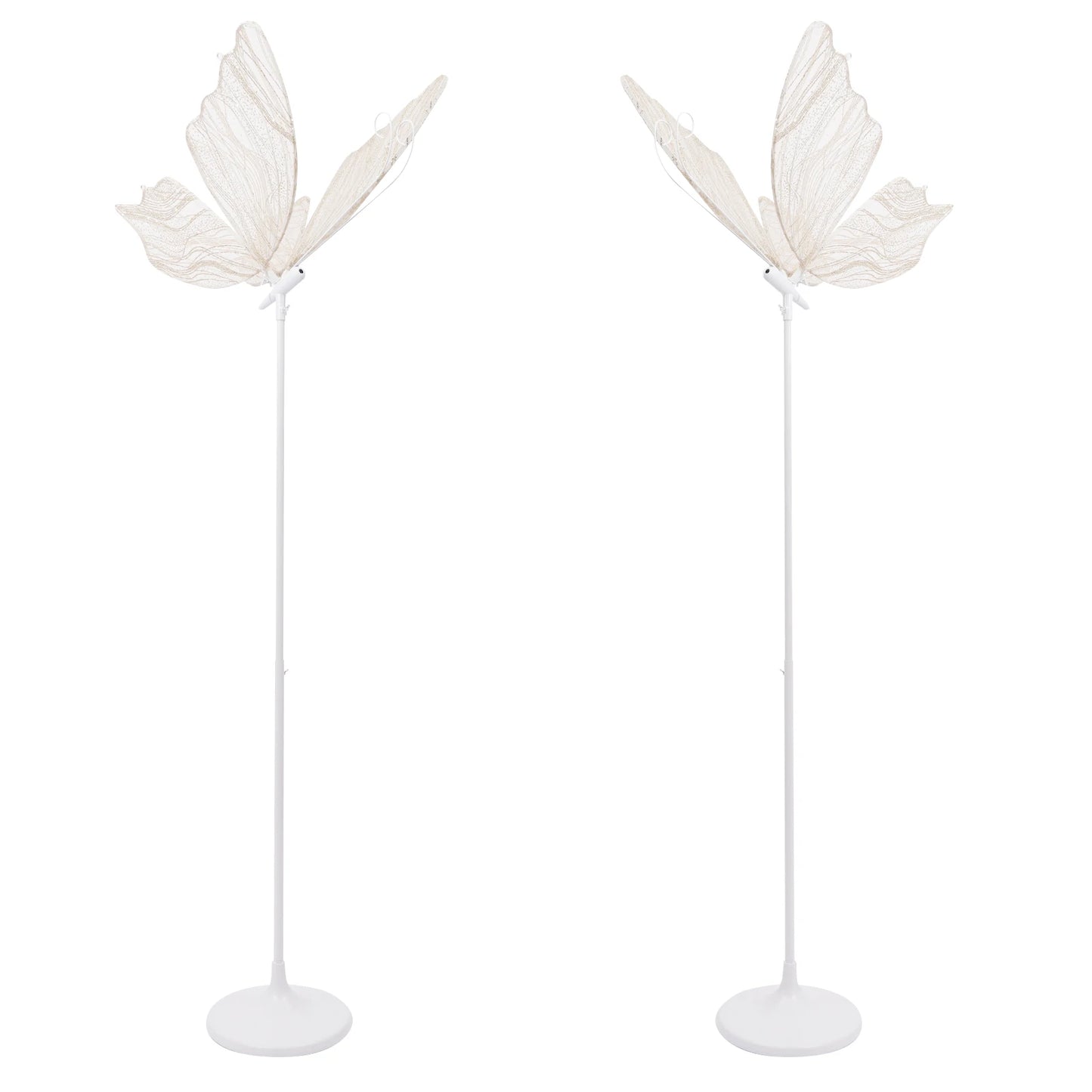 Butterfly LED Floor Lamp Set For Romantic Wedding Decor