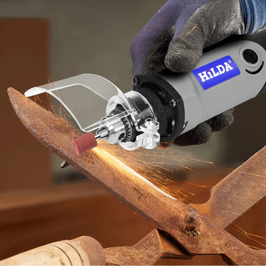 HILDA 500W Rotary Tool Variable Speed Kit For Woodworking