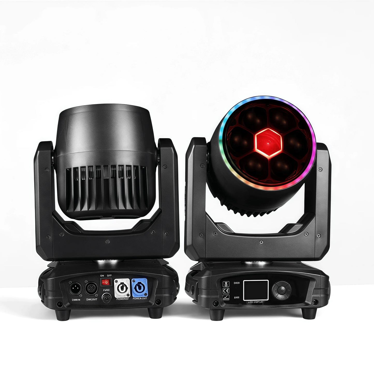 HYULIGHTS Bee Eye RGBW LED Moving Head DMX512 Pro Lights