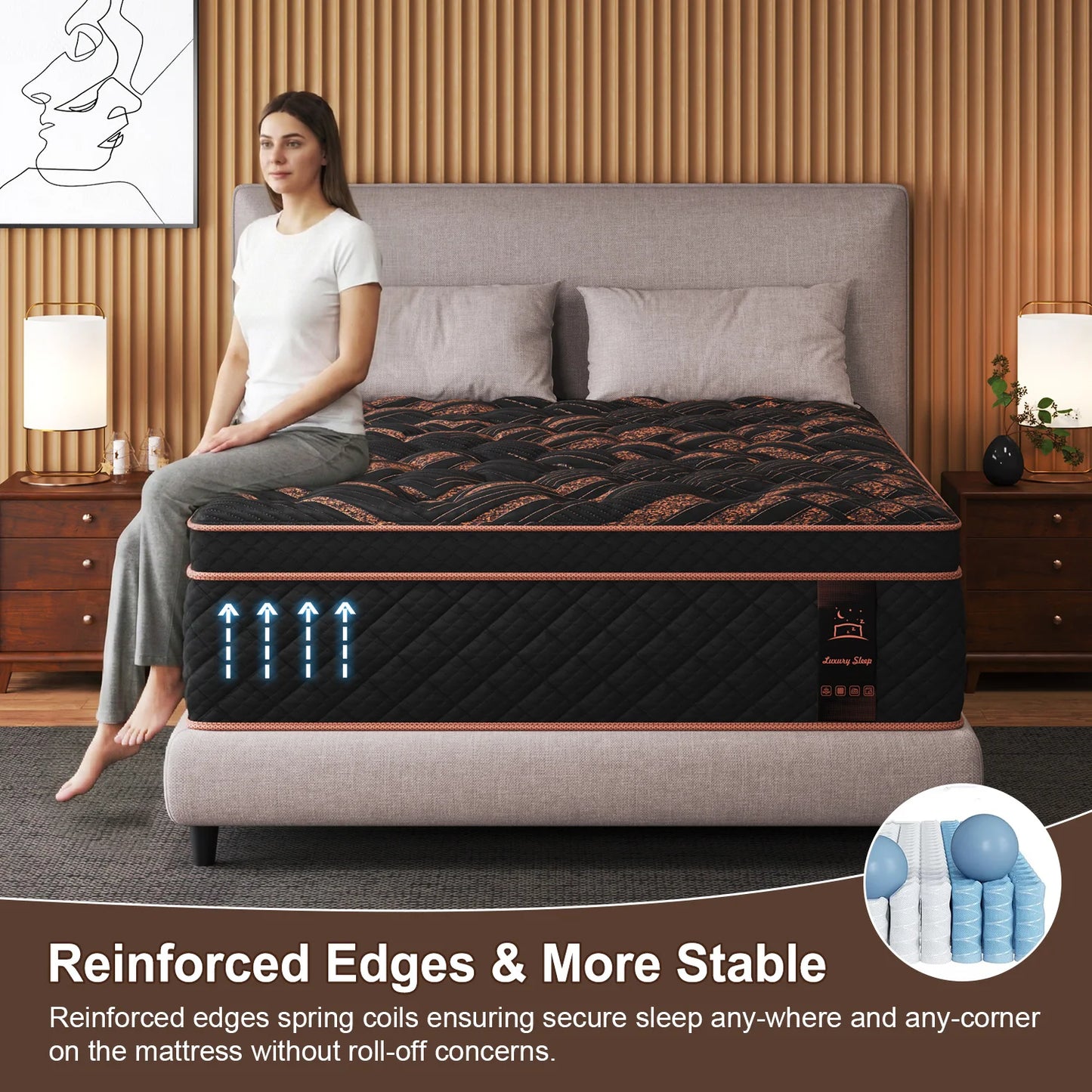 Sweetlove Hybrid Memory Foam Mattress