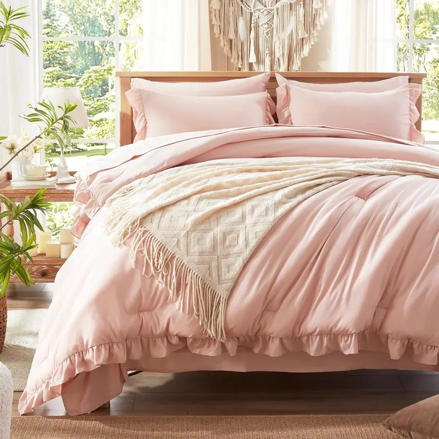 Bed In A Bag Comforter Set With Sheets All Seasonal
