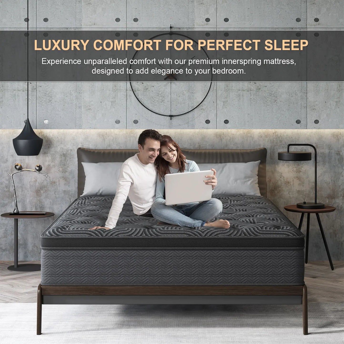 Sweetlove Memory Foam Hybrid Mattress With Lumbar Support