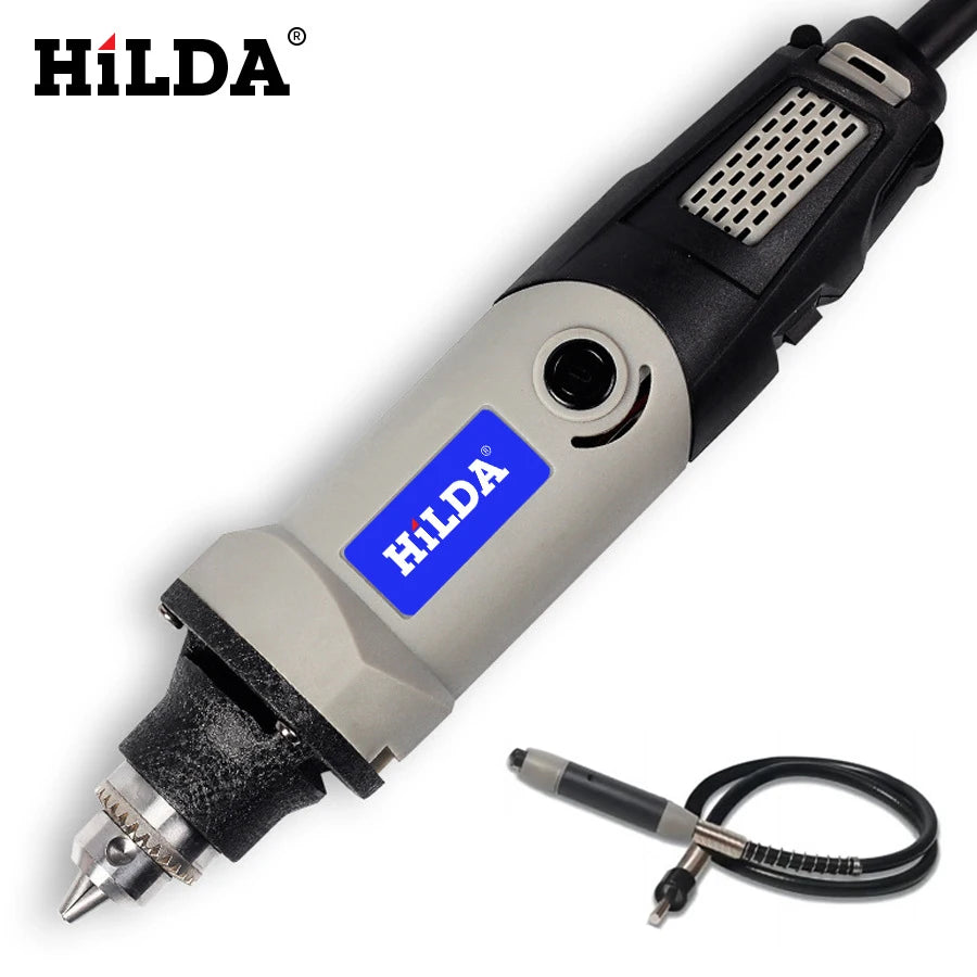 HILDA 500W Rotary Tool Variable Speed Kit For Woodworking