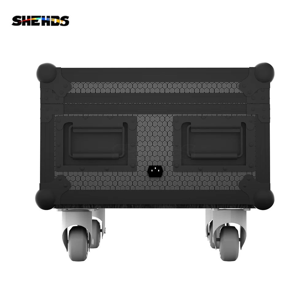 SHEHDS Wireless Battery PAR Light With Flight Case RGBWA UV