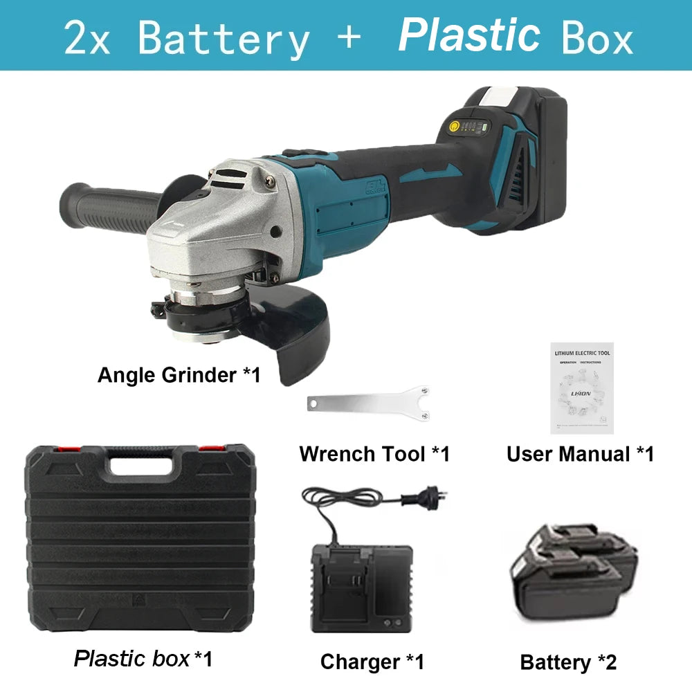 Magnitt Brushless Angle Grinder, Variable Speed, M14 Battery Included