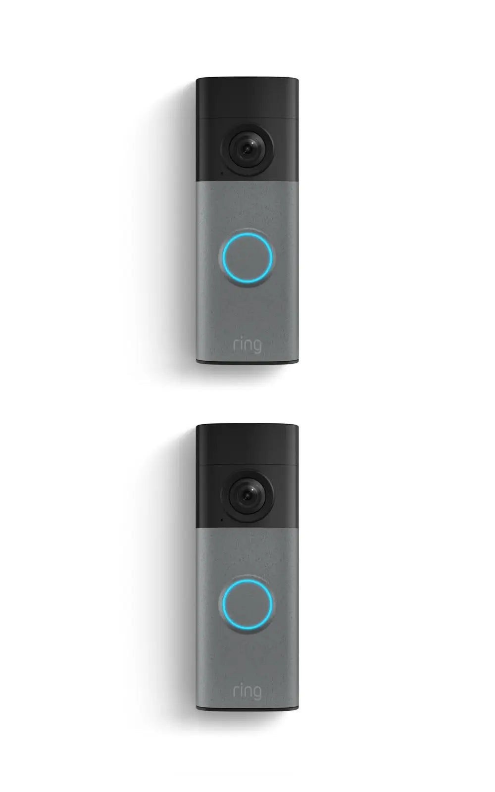 Motriva Store Motriva Store Ring Battery Doorbell (newest model) — Retinal 2K with wide-angle video, up to 6x Enhanced Zoom, Two-Way Talk, and Built-In Battery, Speckled Gray